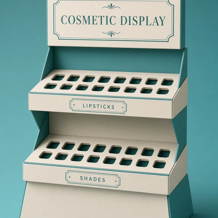 02 cosmetic display lipstick slots