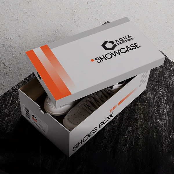 Custom White Shoe Boxes 1