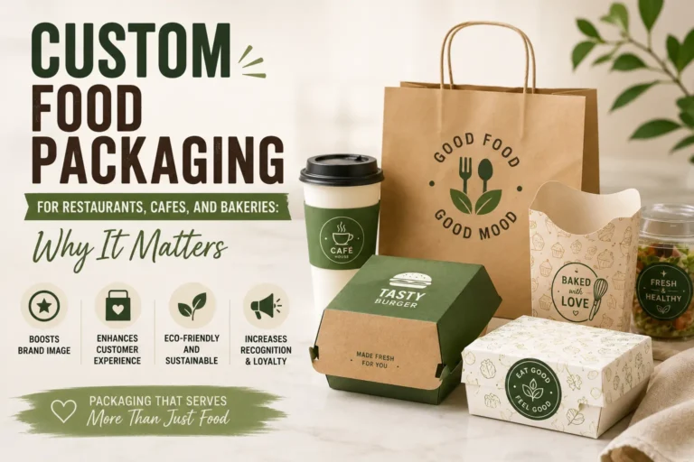 Custom Food Packaging for Restaurants, Cafes, and Bakeries: Why It Matters