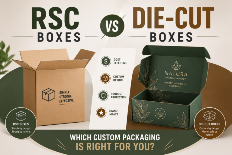 RSC vs Die-Cut Boxes: Which Custom Packaging Is Right for You?