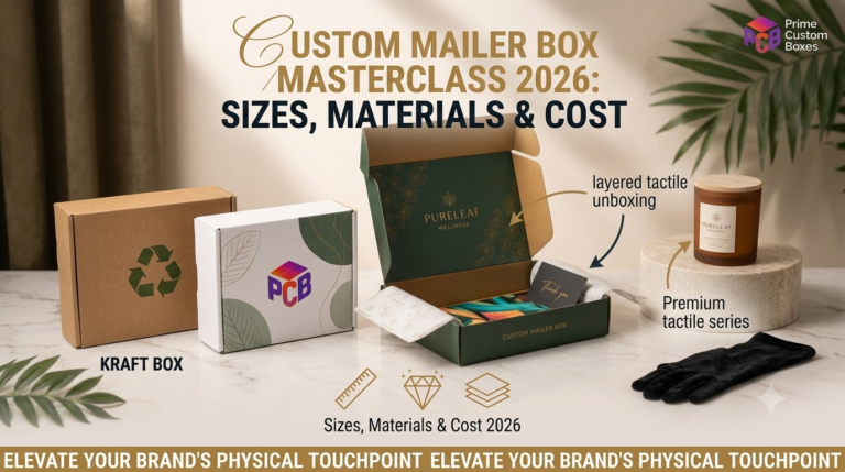 Best Custom Mailer Box Guide 2026: Sizes, Materials & Costs