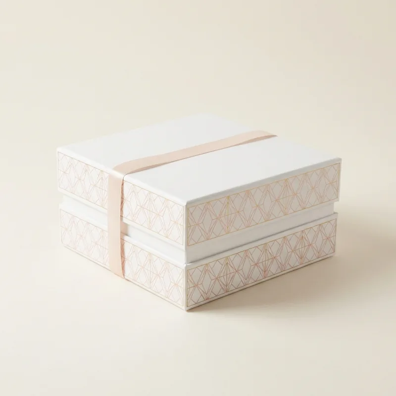 gen2 custom white rigid gift